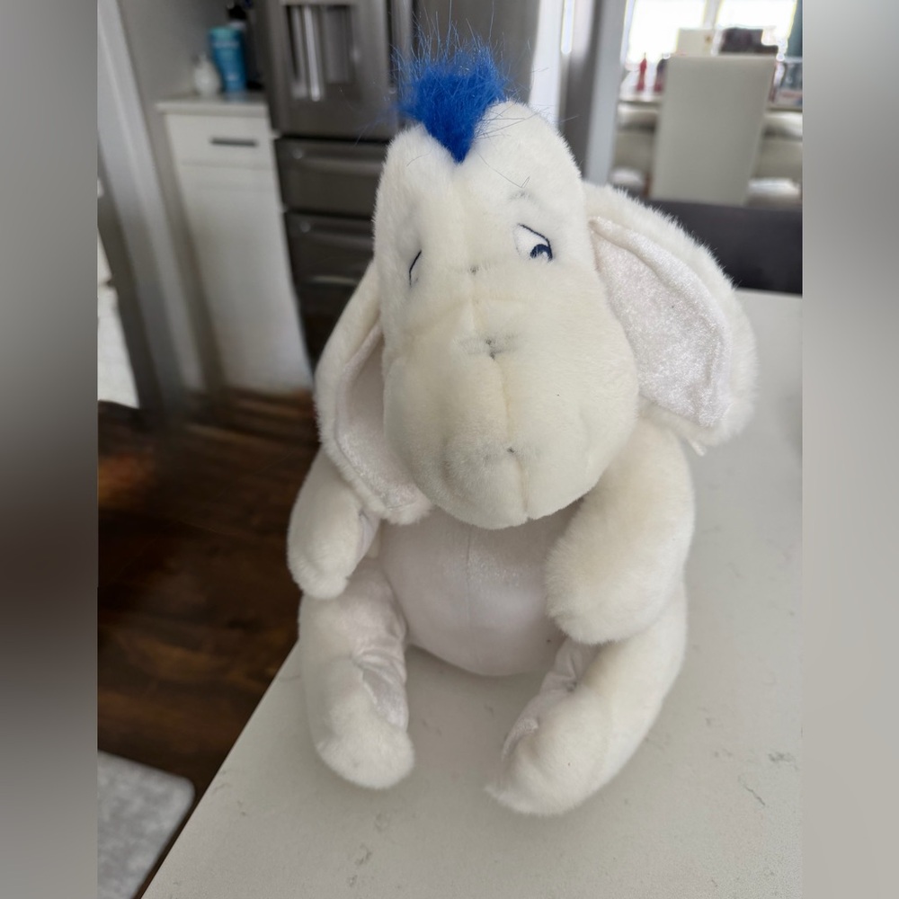 Vintage Disney Store Exclusive Winter White Eeyore